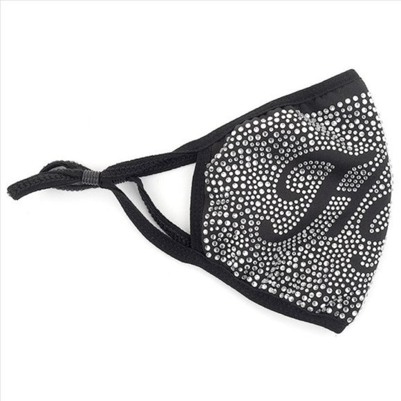 Austrian Crystal Face Mask - Picture 2 of 4